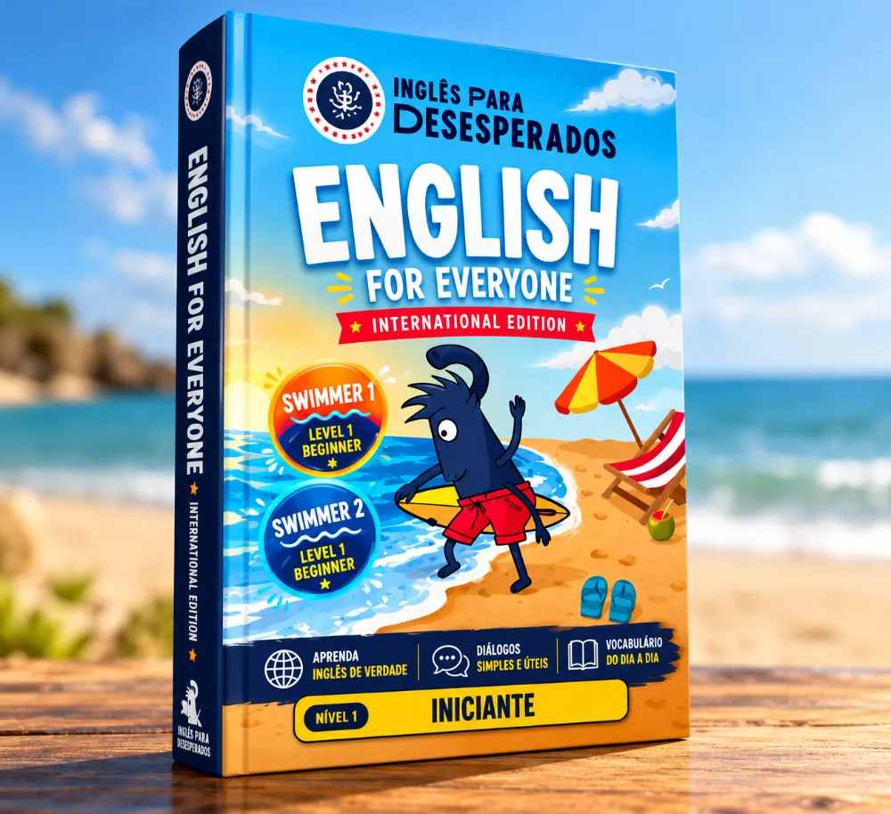 Livro Inglês para Desesperados, nível Iniciante (Swimmer 1 e 2)